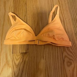 Orange target bathing suit tops, size small